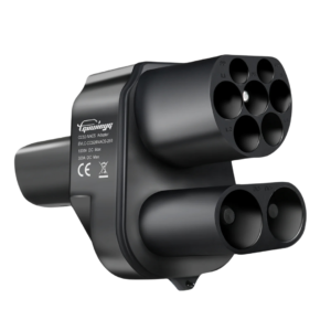 Tesla (USA -> EU) greito krovimo adapteris (300A)