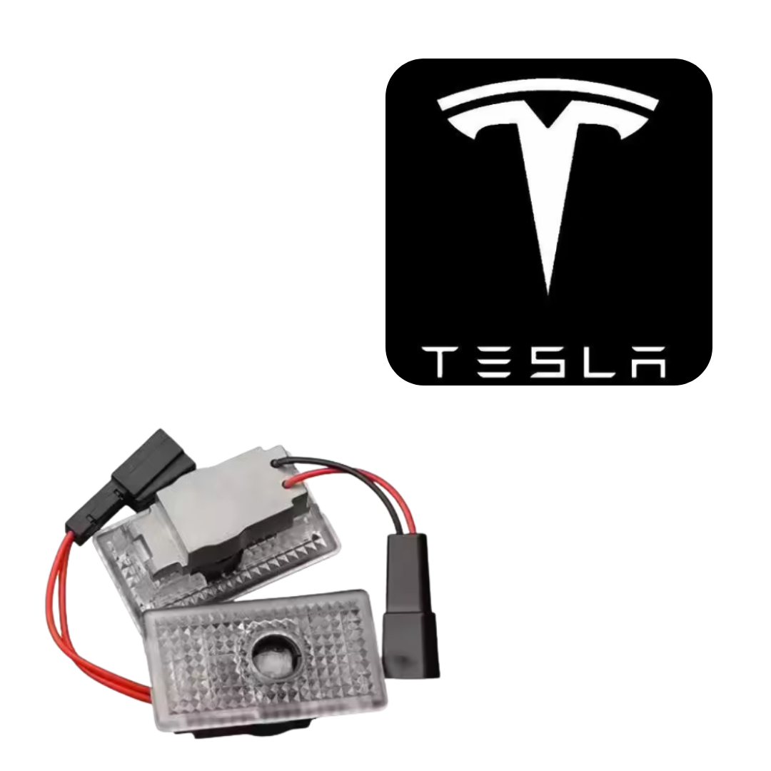 Tesla Model S/3/X/Y LED durų projekcinis apšvietimas - Image 2