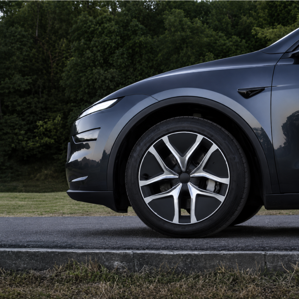 Aerodinaminiai Tesla Model Y Juniper ratų gaubtai