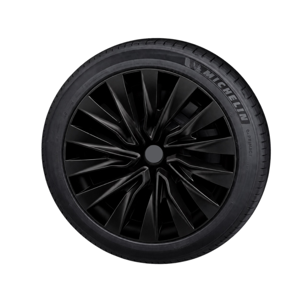 Aerodinaminiai Tesla Model 3 Highland ratų gaubtai