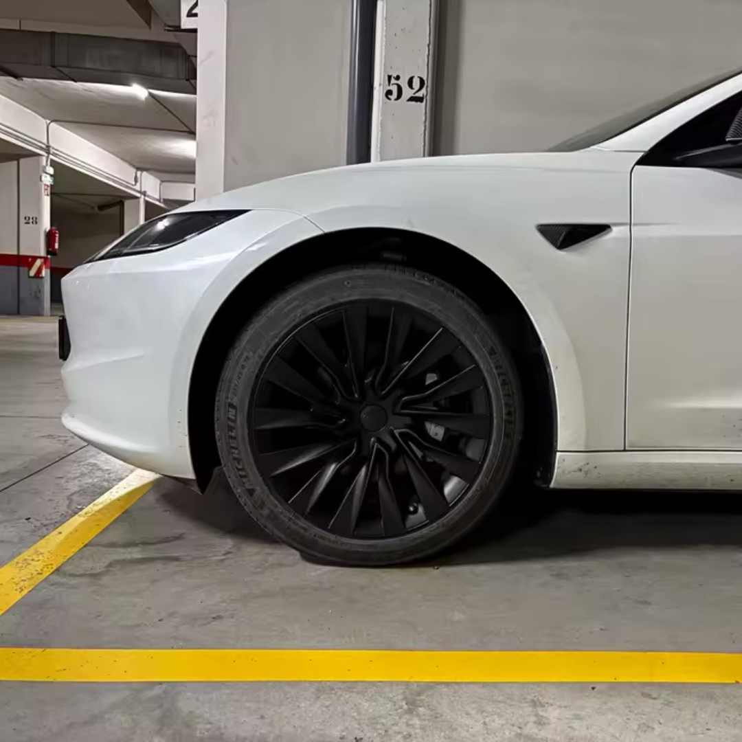 Aerodinaminiai Tesla Model 3 Highland ratų gaubtai - Image 2